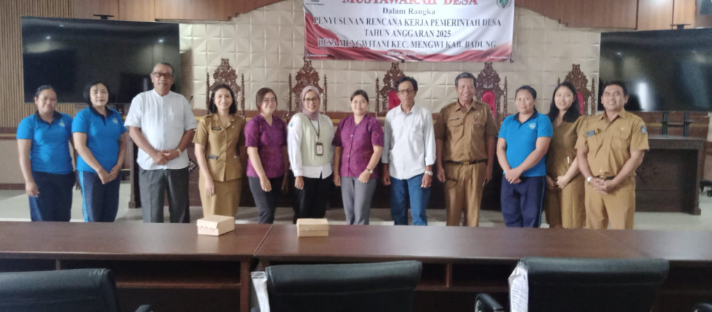 PELAKSANAAN PEMBINAAN BUMDESA SARI WANGI SEDANA OLEH DPM KABUPATEN BADUNG DAN KEMENTERIAN DESA.
